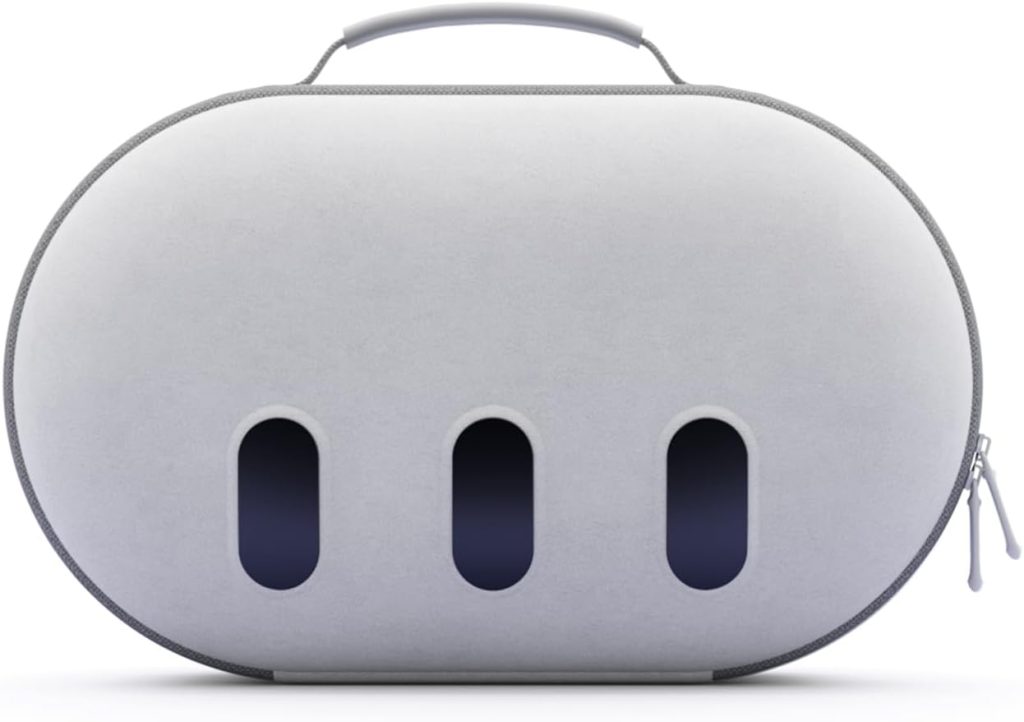 Aubika for Meta Quest 3 Case, Hard Carrying Case for Oculus Quest 3 Accessories, Compatible with Quest 2/Pico 4 Headset, Travel and Storage