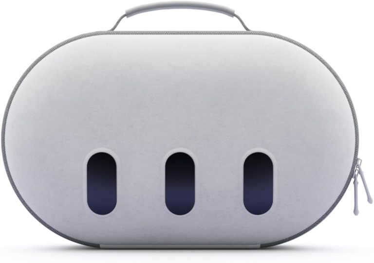 Aubika for Meta Quest 3 Case, Hard Carrying Case for Oculus Quest 3 Accessories, Compatible with Quest 2/Pico 4 Headset, Travel and Storage