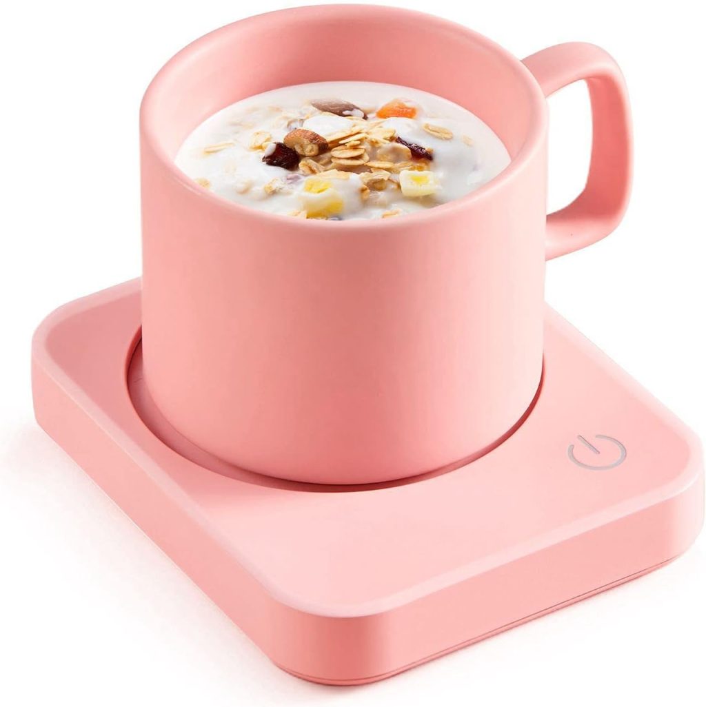 VOBAGA Coffee Mug Warmer (No Mug), Electric Coffee Warmer for Office Desk Accessories with Auto Shut Off, 3 Temperature Setting Smart Cup Warmer for Heating Coffee, Beverage, Milk and Tea VOBAGA Coffee Mug Warmer (No Mug), Electric Coffee Warmer for Office Desk Accessories with Auto Shut Off, 3 Temperature Setting Smart Cup Warmer for Heating Coffee, Beverage, Milk and Tea