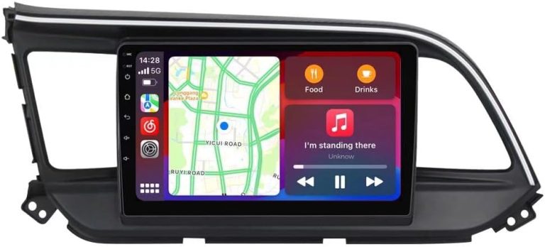 Car Stereo Radio for Hyundai Elantra 2019 2020 with OEM Screen – Biorunn Carplay and Android Auto GPS Navigation – (4GB+32GB) Head Unit 9 Inch Blu-etooth RDS FM AM DSP