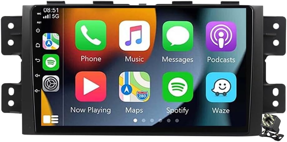 for Kia Borrego Radio 2008-2012 Kia Mohave Radio 2008-2016 Android 13 Car Stereo 9″ Touchscreen Wireless Carplay Android Auto GPS Navigation with Free Reverse Camera (2GB RAM+32GB ROM) for Kia Borrego Radio 2008-2012 Kia Mohave Radio 2008-2016 Android 13 Car Stereo 9″ Touchscreen Wireless Carplay Android Auto GPS Navigation with Free Reverse Camera (2GB RAM+32GB ROM)