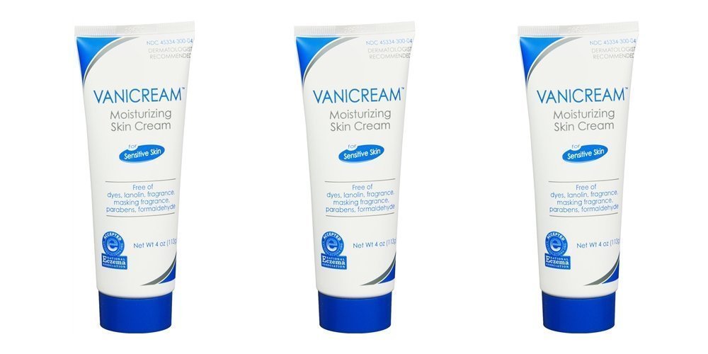 Vanicream Moisturizing Skin Cream for Sensitive Skin, 4 Oz (Pack of 3) Vanicream Moisturizing Skin Cream for Sensitive Skin, 4 Oz (Pack of 3)