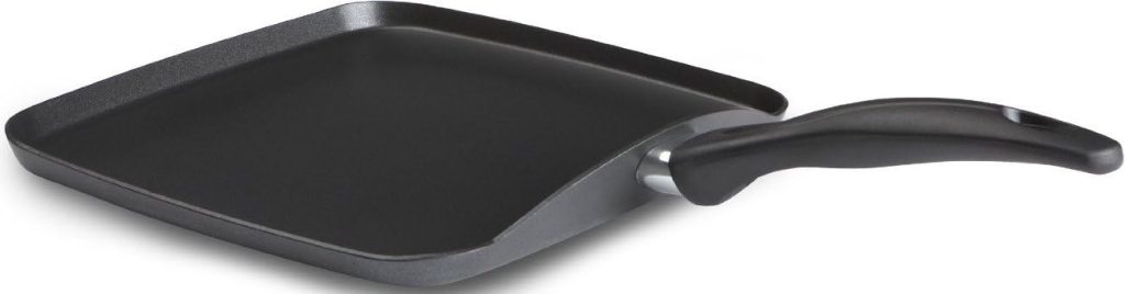 T-fal B36313 Specialty Nonstick Grilled Cheese Griddle Cookware, 10.25-Inch, Black T-fal B36313 Specialty Nonstick Grilled Cheese Griddle Cookware, 10.25-Inch, Black