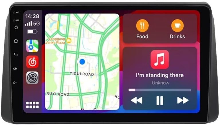 Car Stereo Radio for Dodge Grand Caravan 2011-2020 – Biorunn Wireless Wired Carplay and Android Auto GPS Navigation – (4GB+32GB) Head Unit 9 Inch Blu-etooth RDS FM AM DSP