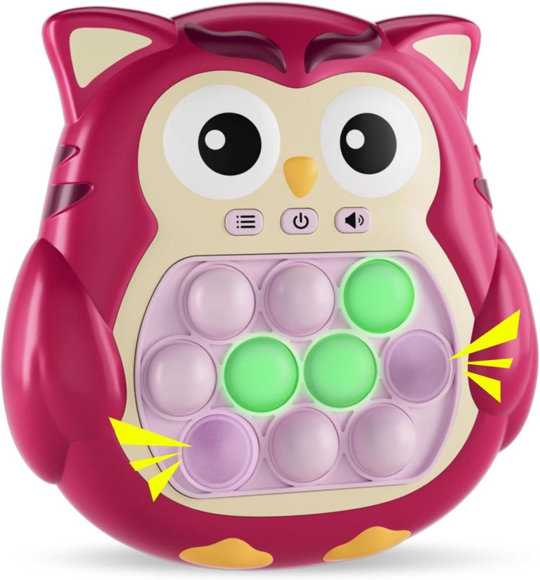 Handheld Game for Kids,Fast Push Game Machine Sensory Pop Fidget Toys for Kids 8-12,Educational Games Suitable for Children Aged 3-12 Birthday for Boys and Girls