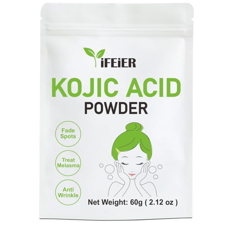 Pure Kojic Acid Powder 60g(2.12oz) for Skincare Products and Homemade Cosmetics. Natural and Organic Kojic Acid Dipalmitate Powder for DIY lotions | creams | serums | soaps