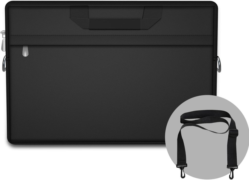 Laptop Sleeve Bag Compatible for 17 inch MacBook Air/Pro, Dell, HP, Acer, Asus, Lenovo, Shockproof Protective Computer Cover with Accessories Pocket, Black Laptop Sleeve Bag Compatible for 17 inch MacBook Air/Pro, Dell, HP, Acer, Asus, Lenovo, Shockproof Protective Computer Cover with Accessories Pocket, Black