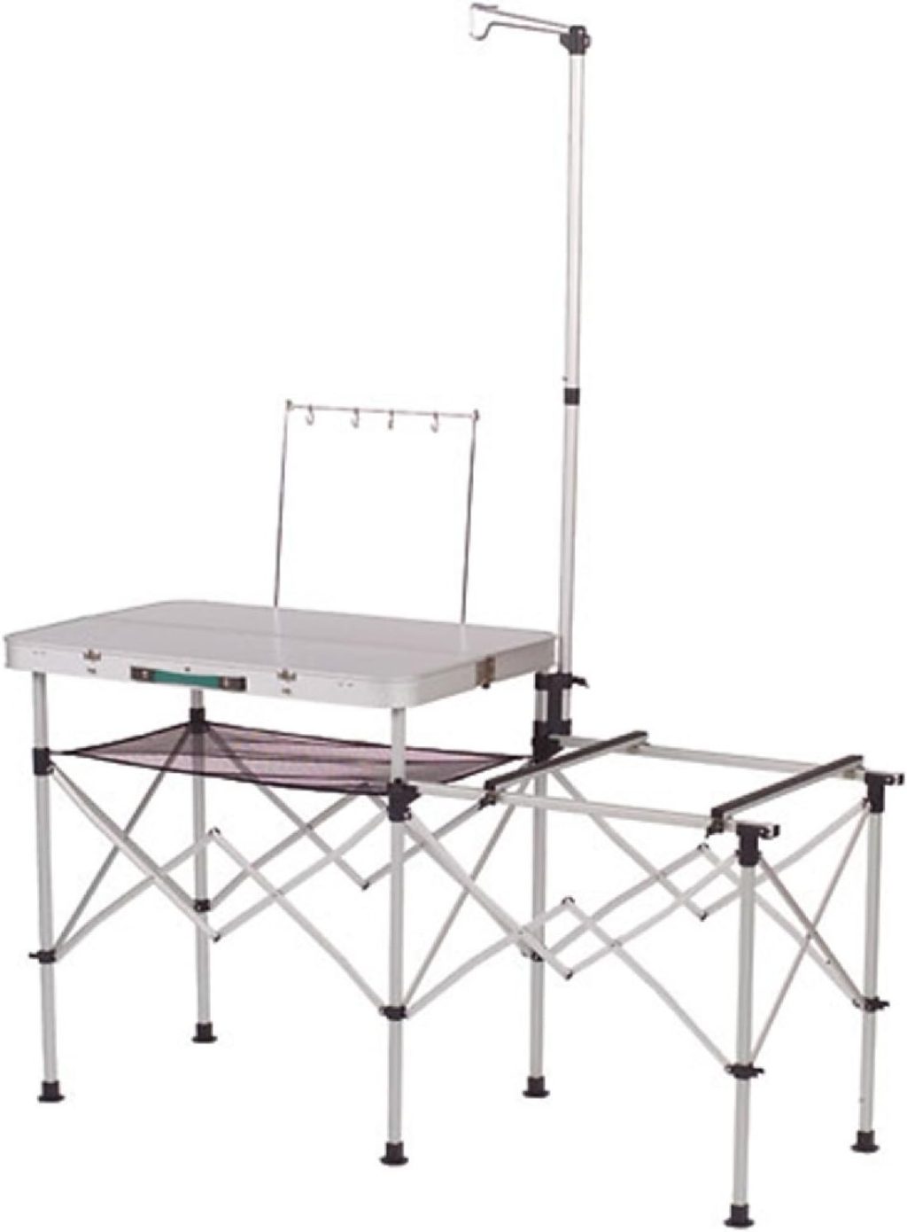 Coleman Pack-Away Portable Camp Kitchen, Outdoor Folding Kitchen with Spacious Prep Area, Side Table, Lantern Holder, Hanging Hooks, & Mesh Shelf; Great for Camping, Tailgating, Grilling & More Coleman Pack-Away Portable Camp Kitchen, Outdoor Folding Kitchen with Spacious Prep Area, Side Table, Lantern Holder, Hanging Hooks, & Mesh Shelf; Great for Camping, Tailgating, Grilling & More
