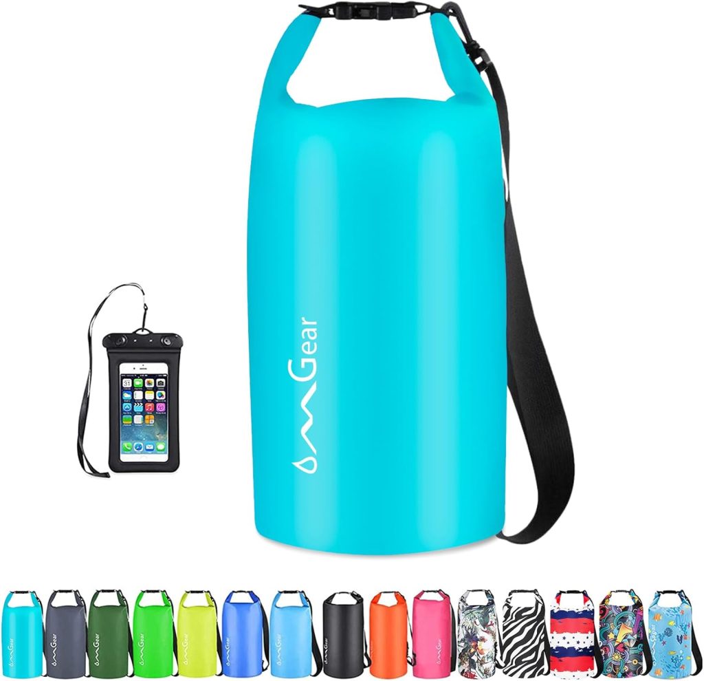OMGear Waterproof Dry Bag Backpack Phone Pouch 40L/30L/20L/10L/5L Floating Dry Sack for Kayaking Boating Outdoors Activities OMGear Waterproof Dry Bag Backpack Phone Pouch 40L/30L/20L/10L/5L Floating Dry Sack for Kayaking Boating Outdoors Activities