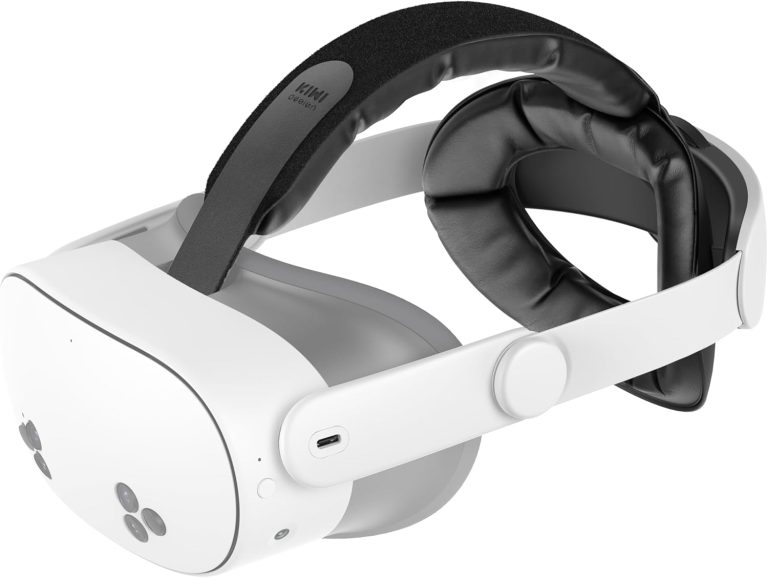 KIWI design K4 Comfort Head Strap Accessories for Meta/Oculus Quest 3/3S, Non-Battery Lightweight Head Strap