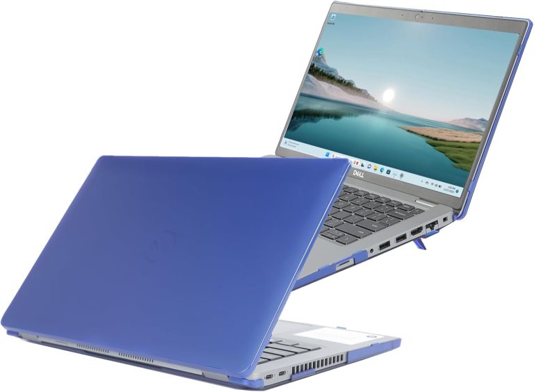 mCover Case ONLY Compatible for 2023～2024 14″ Dell Latitude 5440 5450 Series/Precision 3480 3490 Series Windows Notebook Computer (NOT Fitting Any Other Dell Models) – Blue