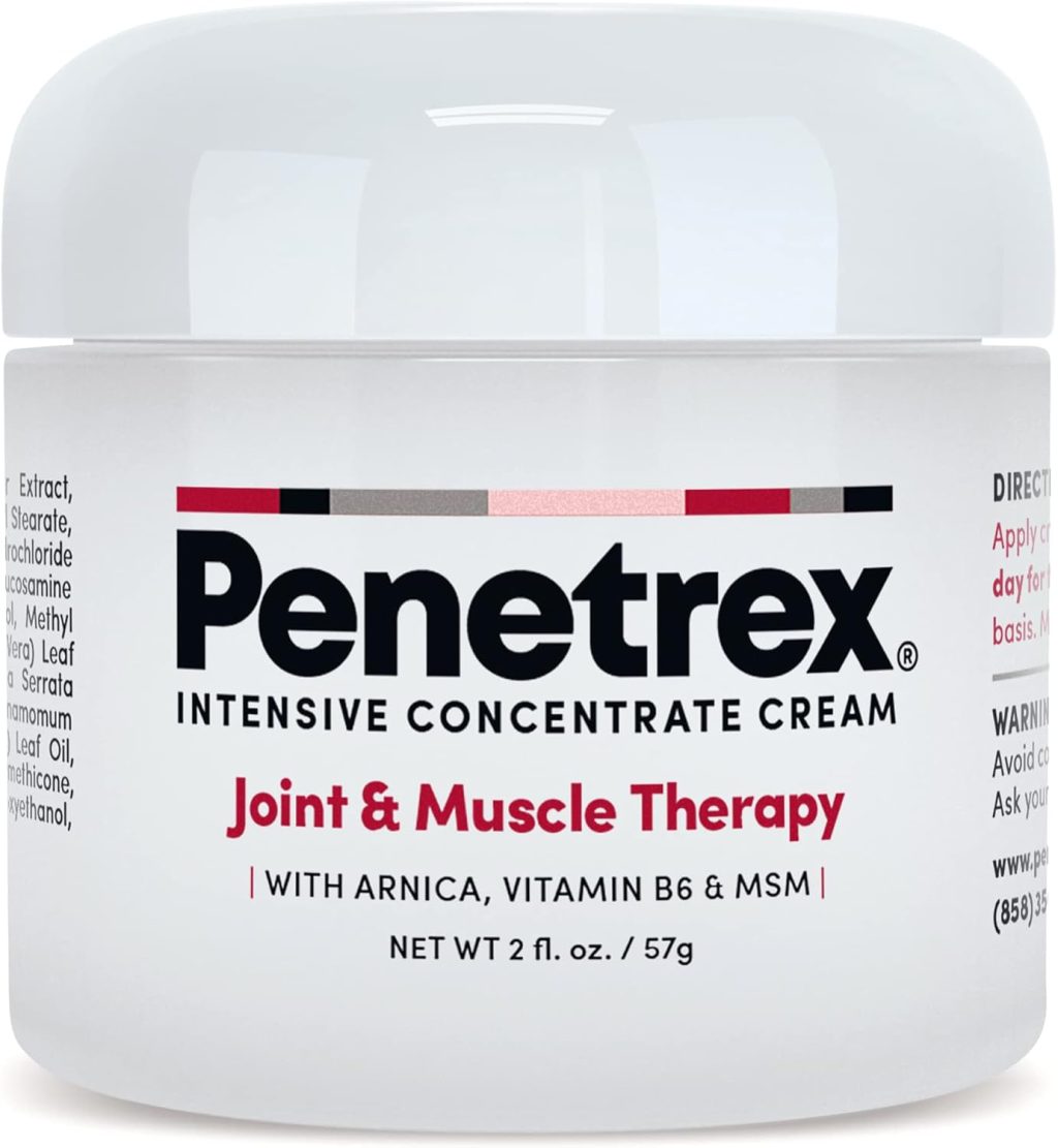 Penetrex Joint & Muscle Therapy – Soothing Comfort for Back, Neck, Hands, Feet – Premium Whole Body Rub with Arnica, Vitamin B6 MSM & Boswellia – Non-Greasy 2oz Cream Penetrex Joint & Muscle Therapy – Soothing Comfort for Back, Neck, Hands, Feet – Premium Whole Body Rub with Arnica, Vitamin B6 MSM & Boswellia – Non-Greasy 2oz Cream