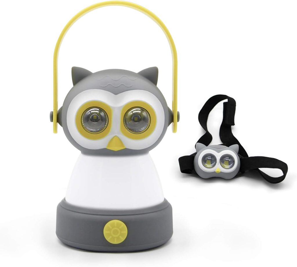 Outdoor Equipment LED Camping Lantern & Headlamp Set for Kids, FANT.LUX Battery Powered Night Light for Emergency, Hurricane, Lightweight Tent Lamp (Owl Set) Outdoor Equipment LED Camping Lantern & Headlamp Set for Kids, FANT.LUX Battery Powered Night Light for Emergency, Hurricane, Lightweight Tent Lamp (Owl Set)