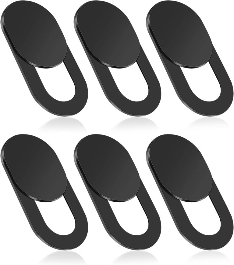 6 PCS Laptop Webcam Cover Computer Camera Cover Slide Camera Blocker for Laptop Webcam Privacy Cover Ultra-Thin Webcam Cover Slide Compatible for Laptop Desktops Pc Tablet Cell Phone