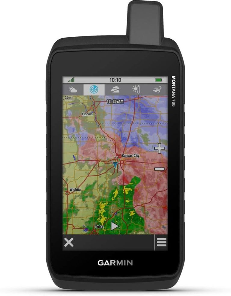 Garmin Montana 700, Rugged GPS Handheld, Routable Mapping for Roads and Trails, Glove-Friendly 5″ Color Touchscreen