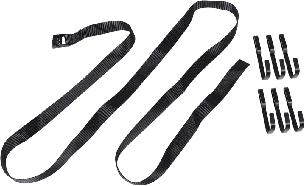 1 Set Tree Stand Strap Hangers with Metal Hooks Iron and Polyester Tree Stand Gear Hanger Easy to Install for Hunting Camping Hiking 1 Set Tree Stand Strap Hangers with Metal Hooks Iron and Polyester Tree Stand Gear Hanger Easy to Install for Hunting Camping Hiking