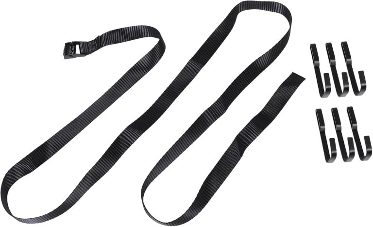 1 Set Tree Stand Strap Hangers with Metal Hooks Iron and Polyester Tree Stand Gear Hanger Easy to Install for Hunting Camping Hiking