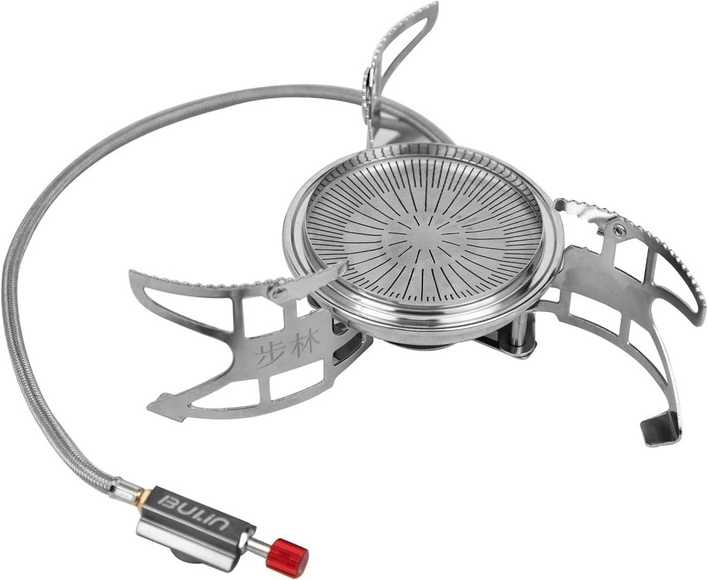 Bulin Camping Gas Stove Burner 3800W/5800W Adjustable Ultralight Backpacking Stove Windproof Camp Portable Propane Stove for Camping Hiking Backpack Outdoor Bulin Camping Gas Stove Burner 3800W/5800W Adjustable Ultralight Backpacking Stove Windproof Camp Portable Propane Stove for Camping Hiking Backpack Outdoor