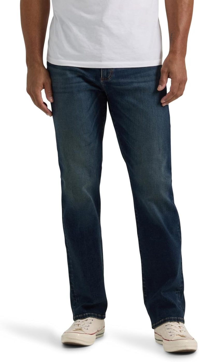 Lee Men’s Extreme Motion Relaxed Straight Jean