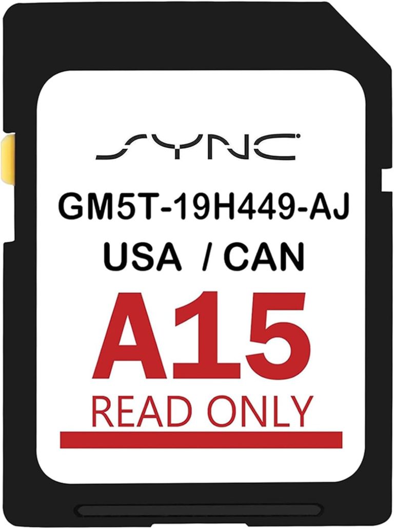 2024 A15 Navigation SD Card for Ford & Lincoln, Latest Navigation System Map Update for F-150, Explorer, Escape, Fusion, Edge, MKZ, Includes New Updated Roads USA and Canada – Sync 2 Navigation System
