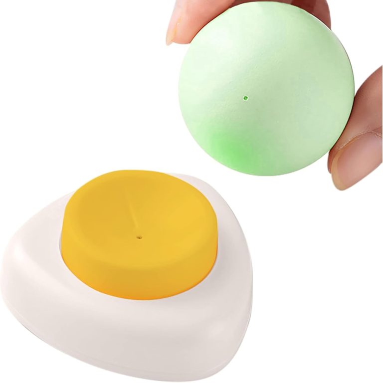 Elestoria Egg Pricker – Hard Boiled Egg Peeler, Egg Piercer, Egg Poker, Over Easy Egg Blower, Egg Topper, Egg Hole Puncher, Egg Peeler for Hard Boiled Eggs, Hard Boil Egg Piercer for Hard Boiled Eggs