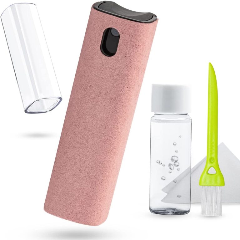 Touchscreen Mist Cleaner Spray, walrfid Electronic Screen Cleaner for TV, Laptop, Tablet, PC, Computer Monitor LCD Flat Screens, Eyeglasses – Pink