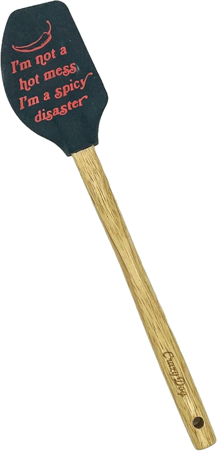 Cute Wholesome Spatulas Funny Silly Cooking And Baking Utensils Funny Silicone Scraper Spatula Sarcastic Funny Food Novelty Spatulas for Baking Spicy