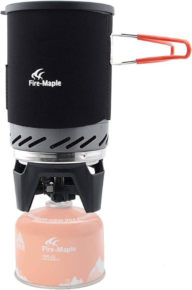Fire-Maple “Fixed Star 1” Backpacking and Camping Stove System | Outdoor Propane Cooking Gear | Portable Pot/Jet Burner Set | Ideal for Hiking, Trekking, Fishing, Hunting Trips and Emergency Use