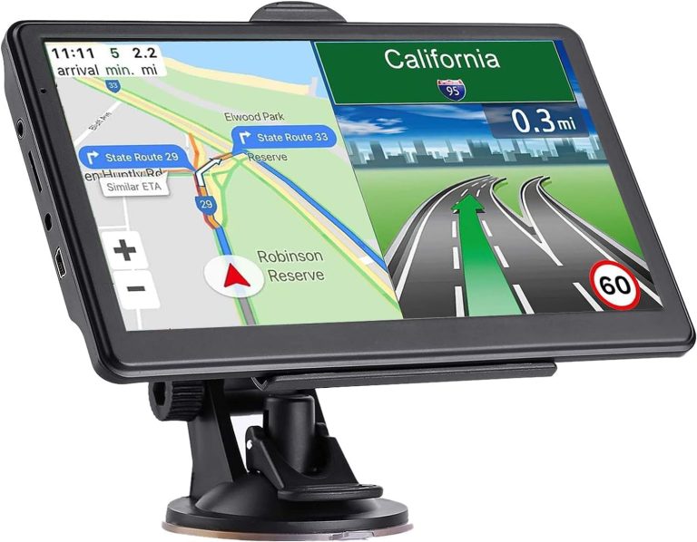 GPS Navigation for car, 7-inch High-Definition Touch Screen 256-16GB，2024 Maps (Free Lifetime Updates), Truck GPS Commercial Drivers, Semi Trucker GPS Navigation System, Custom Truck Routing