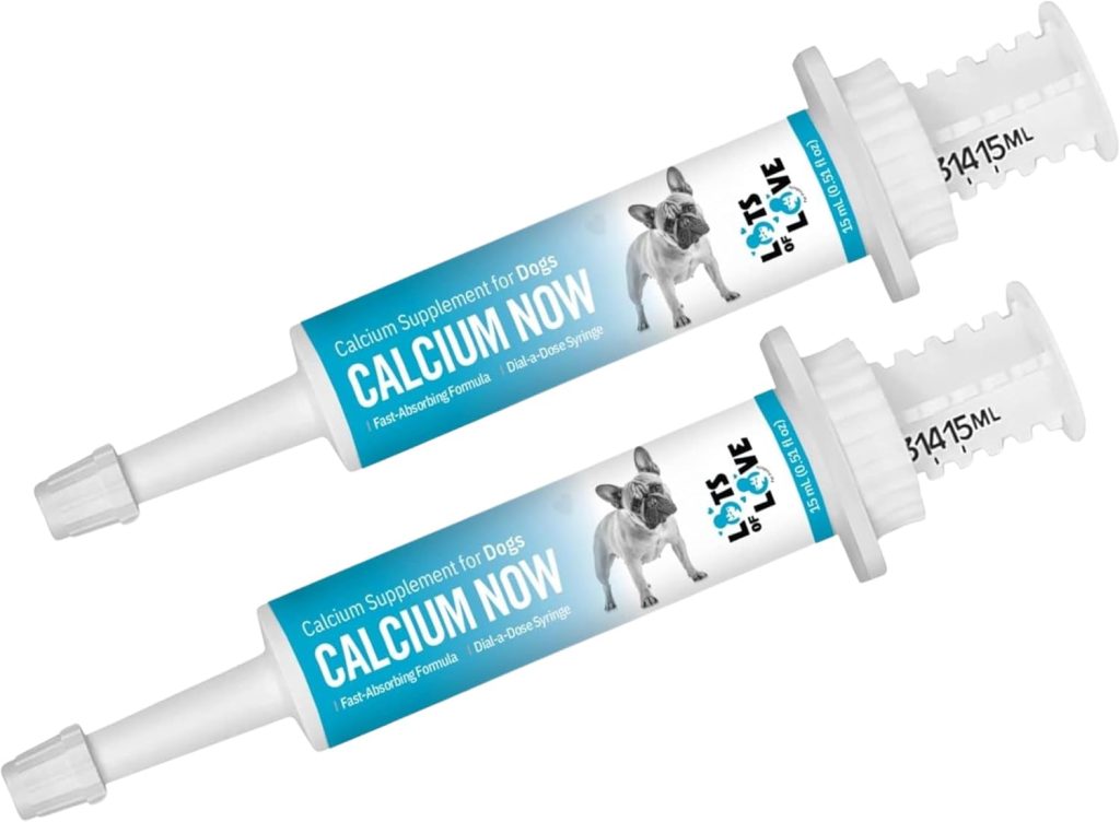 Calcium Now – Oral Calcium for Whelping Dogs – (15 ml Paste, Vanilla) (Pack of 2) – Calcium Supplement for Dog – Breeders Friendly Calcium for Dogs – Lots of Love Pet Products Calcium Now – Oral Calcium for Whelping Dogs – (15 ml Paste, Vanilla) (Pack of 2) – Calcium Supplement for Dog – Breeders Friendly Calcium for Dogs – Lots of Love Pet Products