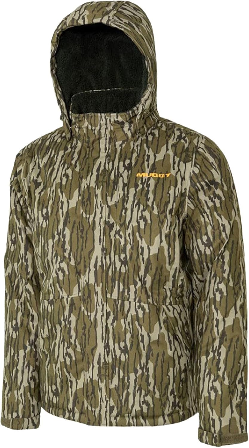 MUDDY Outdoors Men’s TRX Sherpa Jacket Mossy Oak Bottomland 2XL MUDDY Outdoors Men’s TRX Sherpa Jacket Mossy Oak Bottomland 2XL