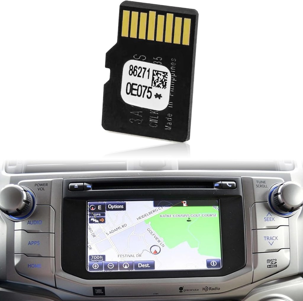 2023 Latest Updated Car Navigation SD Card, 86271-0E075 US and Canada Maps SD Card Compatible with Toyota 4Runner RAV4 Tundra, Car Accessories for Upgrading Your Car GPS Navigation System. 2023 Latest Updated Car Navigation SD Card, 86271-0E075 US and Canada Maps SD Card Compatible with Toyota 4Runner RAV4 Tundra, Car Accessories for Upgrading Your Car GPS Navigation System.