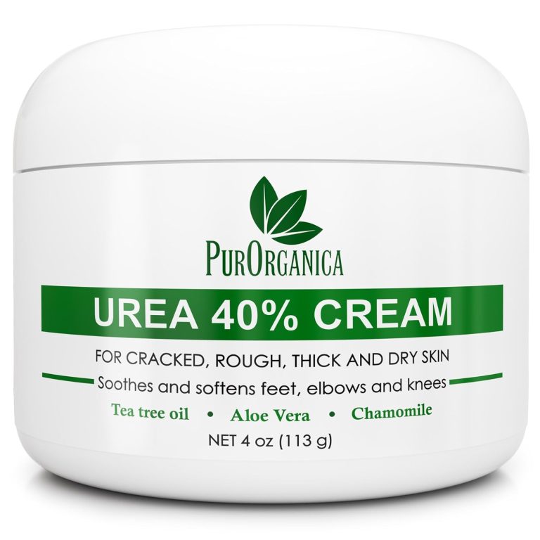 Urea 40% Cream – Made in USA – Foot Cream for Thick, Cracked, Rough, Dead & Dry Skin – Corn, Callus and Dead Skin Remover, Toenail Softener, Moisturizer For Feet, Elbows, Hands and Knees