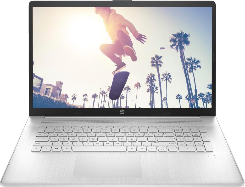 HP 17t-cn300 Laptop 2024 New, 17.3″ FHD IPS ~ Intel i5-1334U 10-Core ~ Iris Xe Graphics ~ 24GB DDR4~1TB SSD ~ Backlit Keyboard ~ Fingerprint Reader ~ Wi-Fi 6 ~ Win10 Home WWC 32GB USB HP 17t-cn300 Laptop 2024 New, 17.3″ FHD IPS ~ Intel i5-1334U 10-Core ~ Iris Xe Graphics ~ 24GB DDR4~1TB SSD ~ Backlit Keyboard ~ Fingerprint Reader ~ Wi-Fi 6 ~ Win10 Home WWC 32GB USB