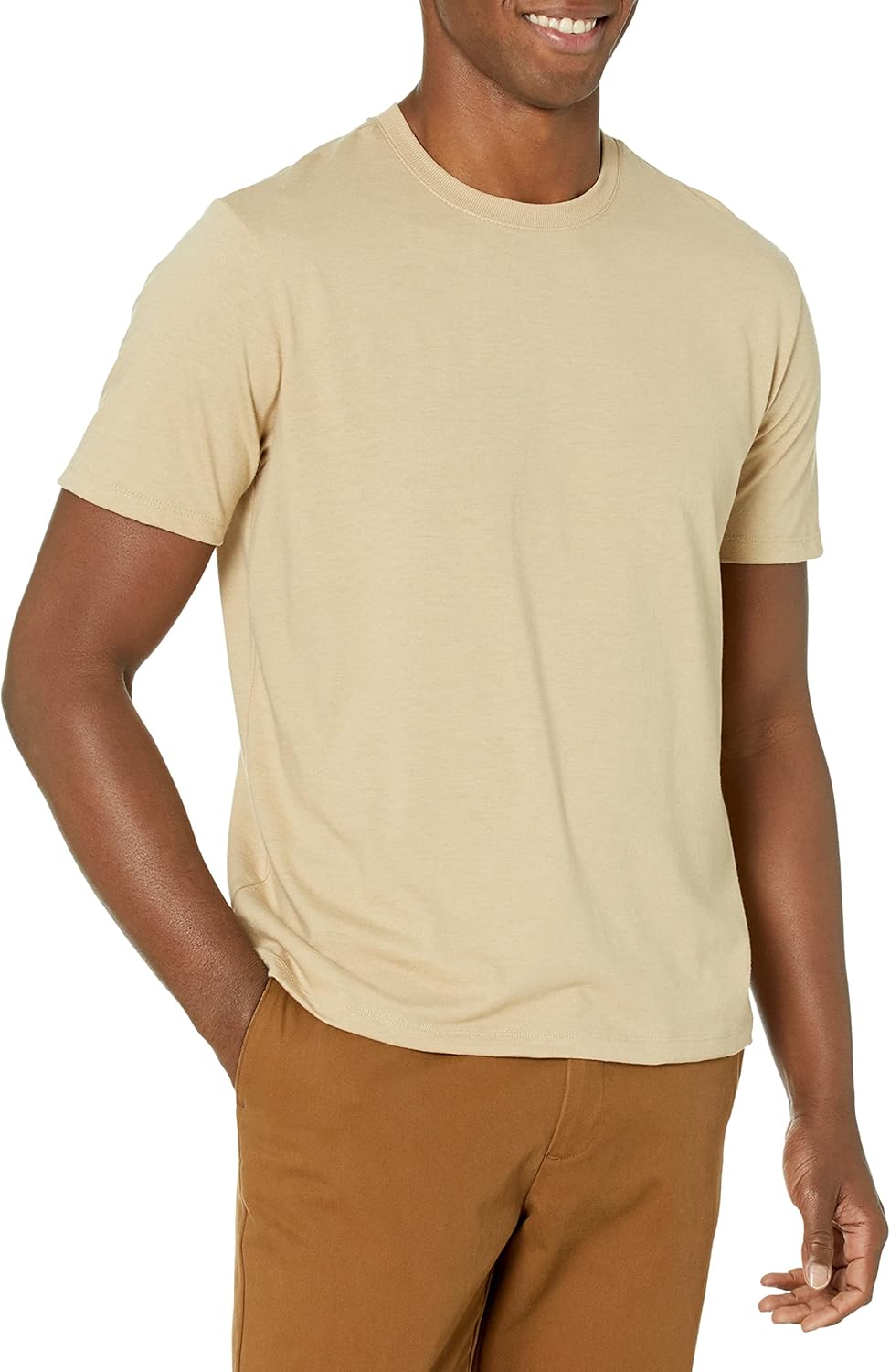 Alternative Men’s Shirt, Modal Short Sleeve Tri-Blend Crewneck Tee Alternative Men’s Shirt, Modal Short Sleeve Tri-Blend Crewneck Tee
