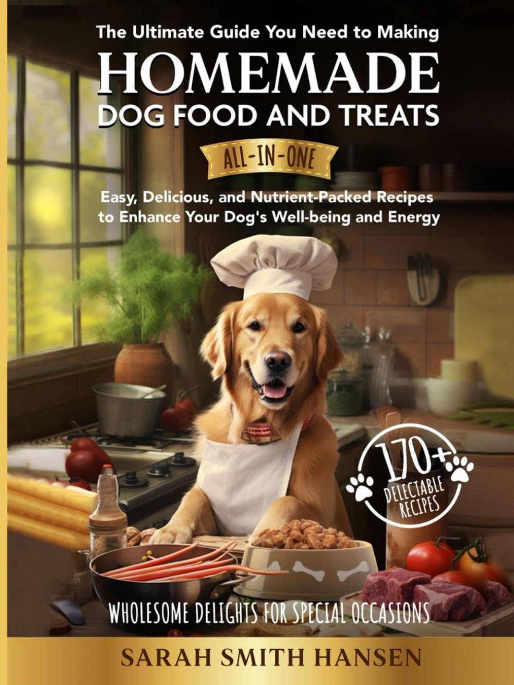 The Ultimate Guide You Need to Making Homemade Dog Food and Treats: [All-in-One] Easy, Delicious, and Nutrient-Packed Recipes to Enhance Your Dog’s Well-Being And Energy