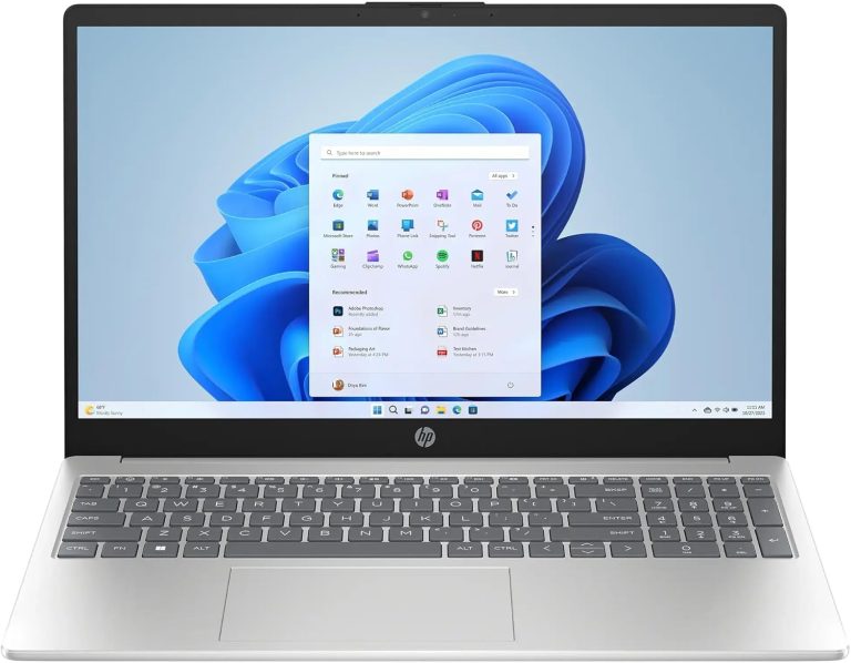 HP 15-fd000 Personal Laptop, 15.6″ 1366 x 768 Pixels HD Touchscreen, 12th Generation Intel i3-1215U 6 Cores, 24GB DDR4+ 2TB SSD, Win11 Pro, HDMI 1.4, Wi-Fi 6E, Fullsize Keyboard