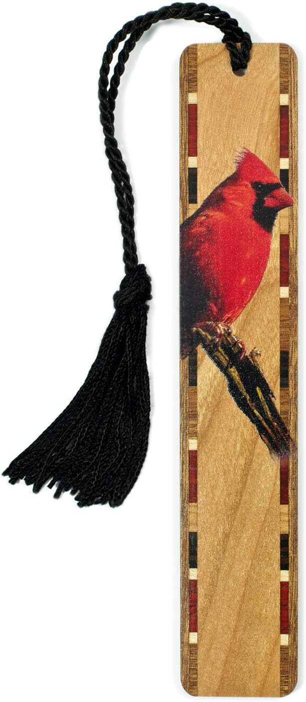 Personalized Cardinal (Double Sided) Wooden Bookmark – Made in The USA – Also Available Without Personalization Personalized Cardinal (Double Sided) Wooden Bookmark – Made in The USA – Also Available Without Personalization