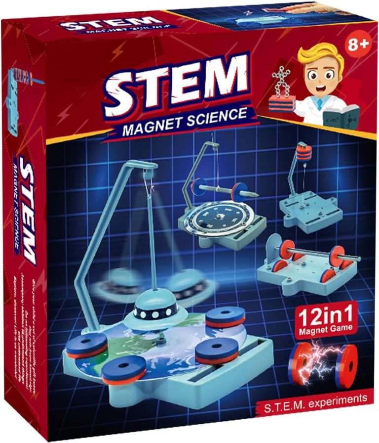 Magnetic Science Kit – Educational DIY for Kids 6+ Years, STEM Project Gifts for Boys and Girls