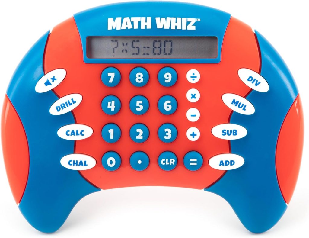 Educational Insights Math Whiz Electronic Handheld Math Game For Kids, Ages 6+ Educational Insights Math Whiz Electronic Handheld Math Game For Kids, Ages 6+