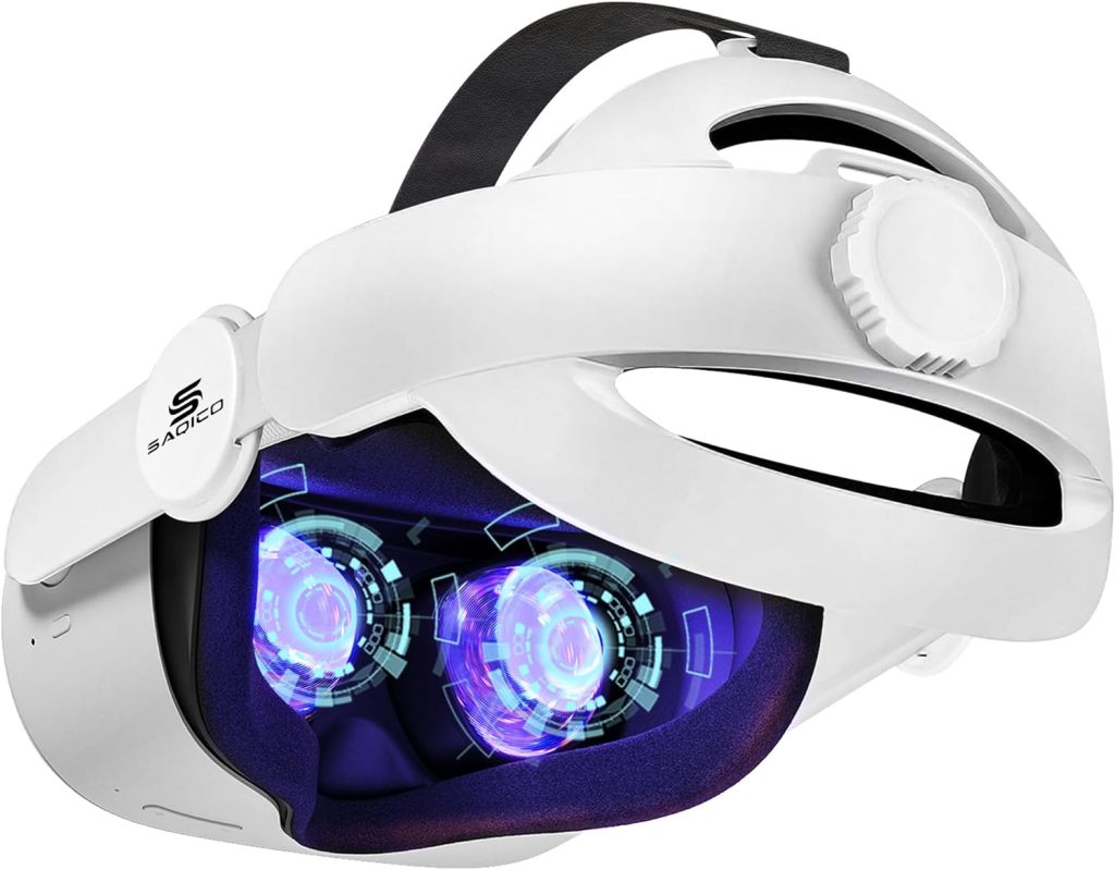Head Strap for Oculus Quest 2/3/3s, 3-in-1 Adjustable Halo Headband, Replacement for Elite Strap, Enhanced Comfort Gaming Immersion VR Accessories Compatible with Oculus/Meta Quest 2/3/3s Head Strap for Oculus Quest 2/3/3s, 3-in-1 Adjustable Halo Headband, Replacement for Elite Strap, Enhanced Comfort Gaming Immersion VR Accessories Compatible with Oculus/Meta Quest 2/3/3s