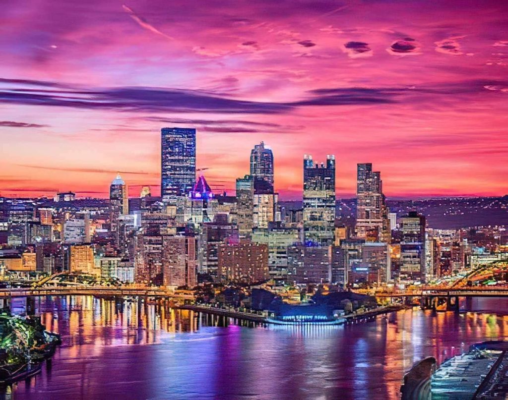 Puzzle-Pittsburgh Pennsylvania America City Skyline Sunset Allegheny-1000 Pieces Colorful Puzzle for Adult,DIY Family Games Toys Challenge Puzzle for Adults Kids Gifts Puzzle-Pittsburgh Pennsylvania America City Skyline Sunset Allegheny-1000 Pieces Colorful Puzzle for Adult,DIY Family Games Toys Challenge Puzzle for Adults Kids Gifts