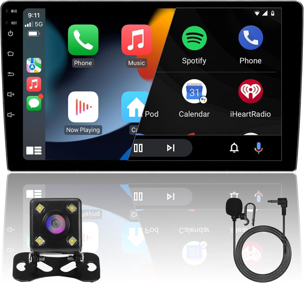9inch 2+32GB IPS Full Touch Screen Android Car Radio Audio Video Stereo Player for 2Din Raido Model with CarPlay Android Auto WiFi BT MirrorLink Split Screen PIP GPS Navigation 9inch 2+32GB IPS Full Touch Screen Android Car Radio Audio Video Stereo Player for 2Din Raido Model with CarPlay Android Auto WiFi BT MirrorLink Split Screen PIP GPS Navigation