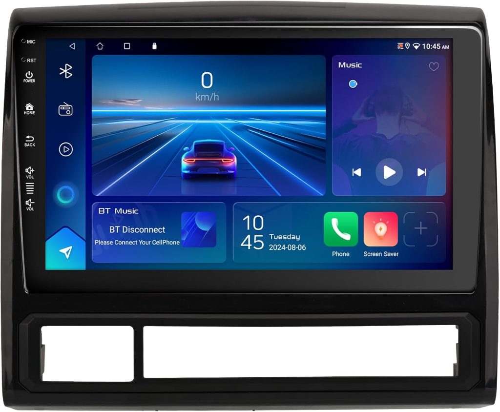 5GWiFi(6) Car Radio Stereo Upgrade for Toyota Tacoma 2005-2015 with Android12/Wireless CarPlay/Android Auto/Touch Screen/GPS Navigation/Bluetooth/FM/HD Backup Camera (2Ram+64Rom) 5GWiFi(6) Car Radio Stereo Upgrade for Toyota Tacoma 2005-2015 with Android12/Wireless CarPlay/Android Auto/Touch Screen/GPS Navigation/Bluetooth/FM/HD Backup Camera (2Ram+64Rom)