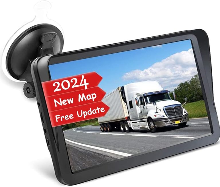 Car GPS Navigation Truck RV, GPS Navigator with 9 inch, 2024 Maps (Free Lifetime Updates), Truck GPS Commercial Drivers, Semi Trucker GPS Navigation System, Custom Truck Routing