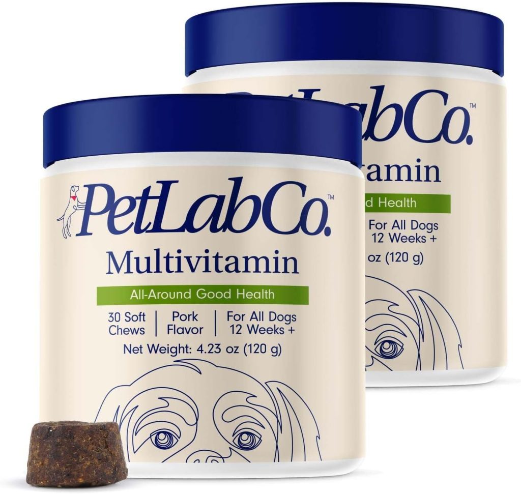 PetLab Co. 22 in 1 Dog Multivitamin – Support Dog’s Immune Response, Skin, Coat, Joints & Overall Health – Vitamins A, E, D, B12, Minerals, Antioxidants – Chewable Pork Flavor PetLab Co. 22 in 1 Dog Multivitamin – Support Dog’s Immune Response, Skin, Coat, Joints & Overall Health – Vitamins A, E, D, B12, Minerals, Antioxidants – Chewable Pork Flavor