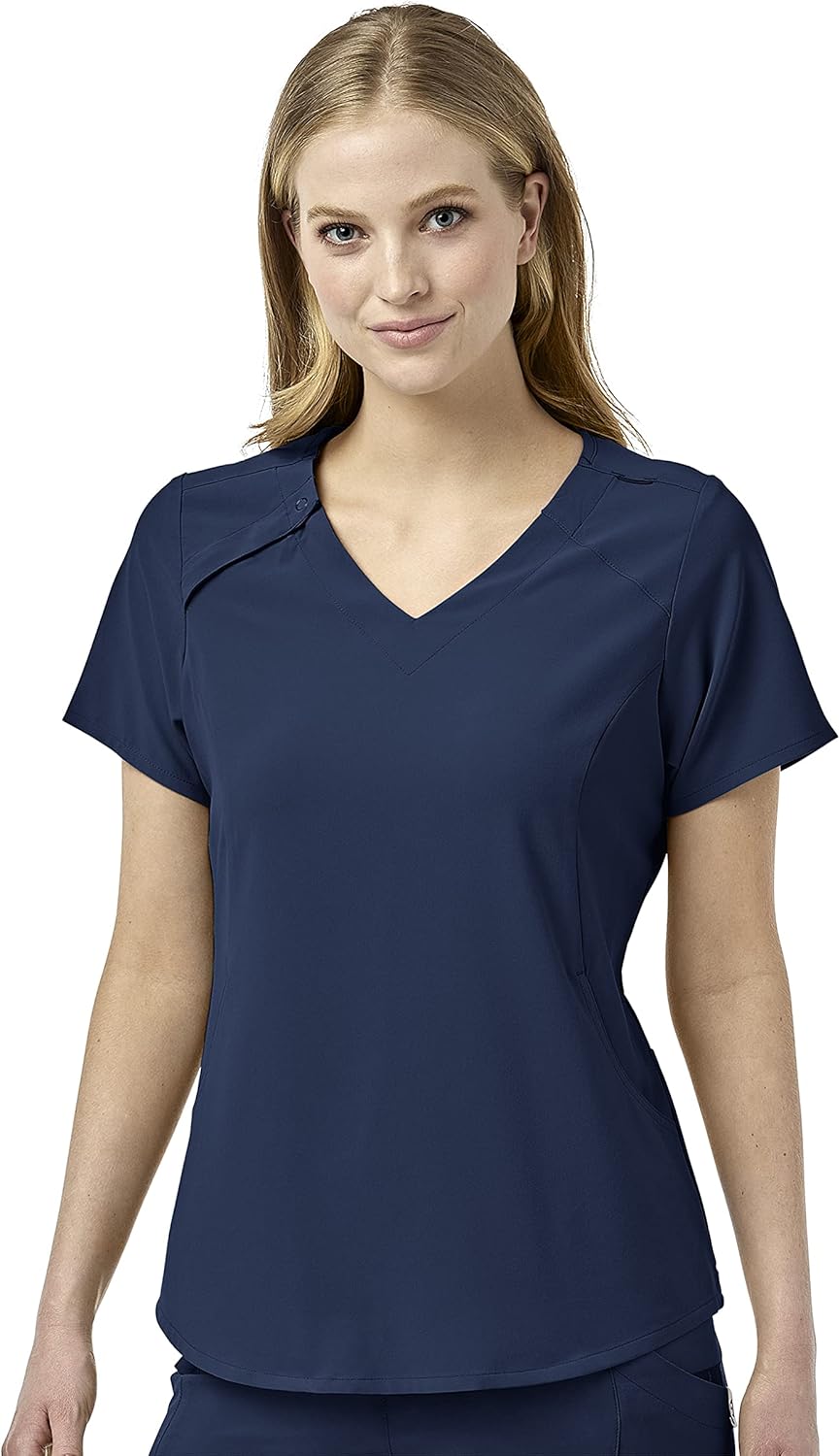 WonderWink Renew Women’s Zip Accent Scrub Top WonderWink Renew Women’s Zip Accent Scrub Top