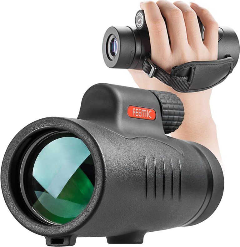 Monocular Telescope High Power 8×42 Monoculars Scope Compact Waterproof Fogproof Shockproof with Hand Strap for Adults Kids Bird Watching Hunting Camping Hiking Travling Wildlife Secenery