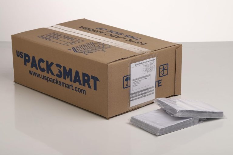 USPACKSMART 200 Units, 4.5″x5.5″ Clear Packing List Shipping Label Envelopes – Heavy Duty Adhesive, Ideal for Labels, Invoices & Documents