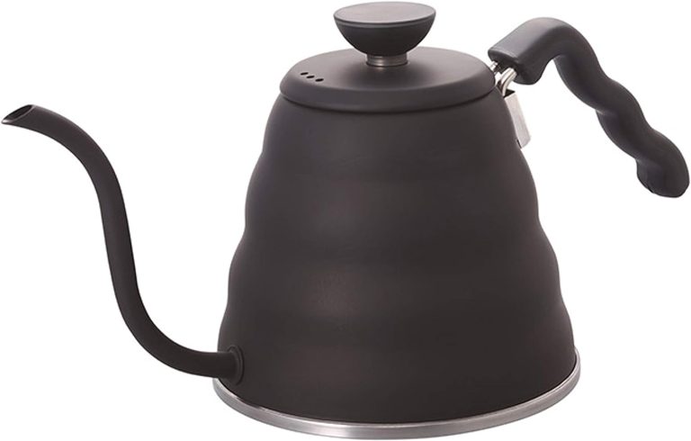 Hario V60 “Buono” Gooseneck Drip Kettle, 1200ml, Matte Black